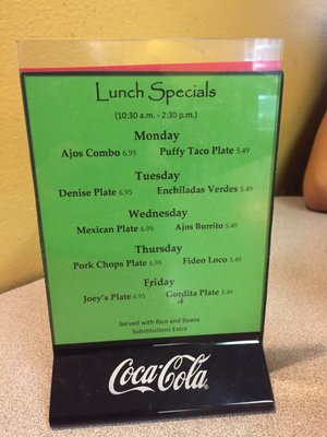 Menu photo 5 Los Ajos Mexican Grill San Antonio, TX
