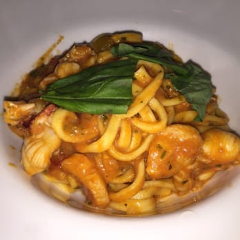 Branca - Homemade linguine with lobster in a simple red garlic sauce - Cocktail Bars Near Me - Pittsford, New York