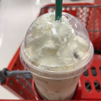 Target - Venti iced white mocha with blonde roast and whip - Department Stores Near Me - Lincoln, California Target - Venti iced white mocha with blonde roast and whip - Department Stores Near Me - Lincoln, California