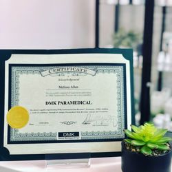 SPA Melissa Allen - Cincinnati's ONLY DMK Certified Paramedical Skin Revision Clinic.