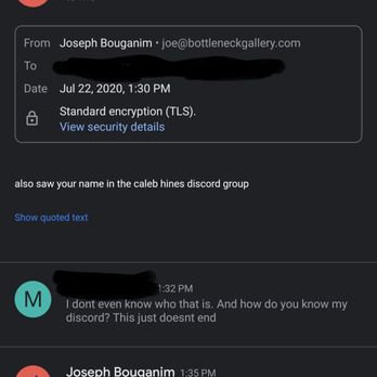 Clockwork Printing - Joseph went out of his way, to track me down, cyberstalking, into a private discord server and gave out the owners full name - Printing Services Near Me