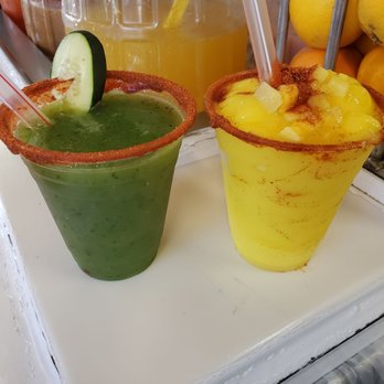 Tio's Tacos - Cucumber and mango margarita - Mexican Near Me - Riverside, California Tio's Tacos - Cucumber and mango margarita - Mexican Near Me - Riverside, California