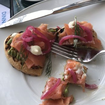 Montecito Club - Starters: Smoked Salmon Tartine - Country Clubs Near Me - Santa Barbara, California Montecito Club - Starters: Smoked Salmon Tartine - Country Clubs Near Me - Santa Barbara, California