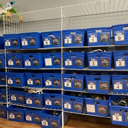 Once Upon A Child - Shoe Wall