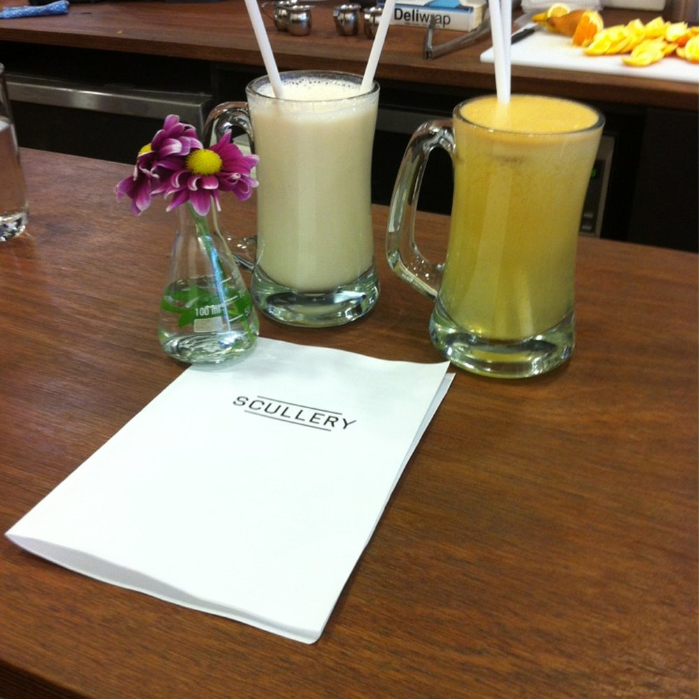 Scullery - Apple and Feijoa smoothie and Fresh Pear juice - Coffee & Tea Near Me - Auckland, AUK Scullery - Apple and Feijoa smoothie and Fresh Pear juice - Coffee & Tea Near Me - Auckland, AUK