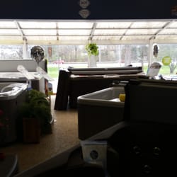 Pool Patio & Spas - Half of the showroom.