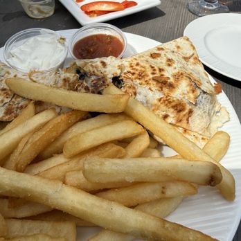 Landmark on the Hill - Quesadillas w fries - Cocktail Bars Near Me - Northbrook, Illinois