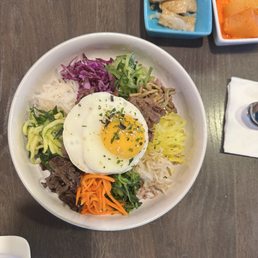 Beef bibimbap Beef bibimbap