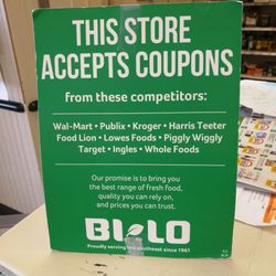 Bi-Lo - Coupon policy