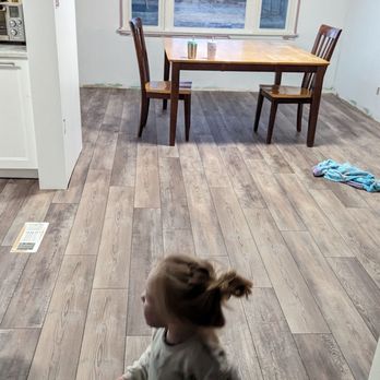 HomePro RX - New dining room floor and drywall - General Contractors Near Me