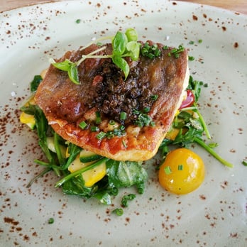 Cibo Wine Bar - Crispy Skin Arctic Char - Wine Bars Near Me - Toronto, Ontario