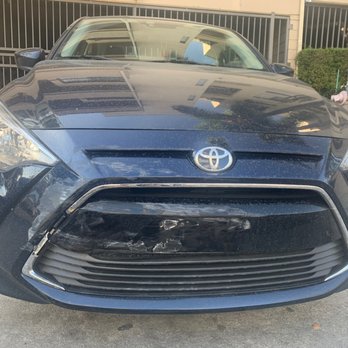 L A Auto Service - Front Bumper Damage (Before Repairs) - Body Shops Near Me - Los Angeles, California