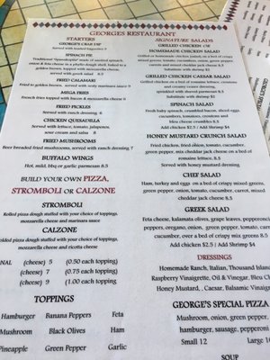 Menu photo 8 George's Henderson, NC Menu photo 8 George's Henderson, NC