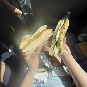 Sprouts Farmers Market - Turkey club w lettuce and avocado on the left and grilled caprese on the left - Grocery Near Me - Thousand Oaks, California Sprouts Farmers Market - Turkey club w lettuce and avocado on the left and grilled caprese on the left - Grocery Near Me - Thousand Oaks, California