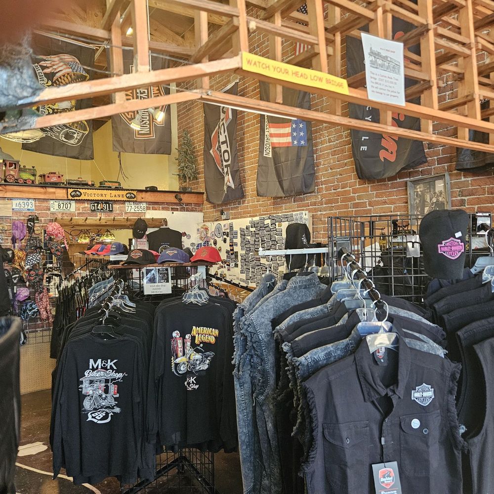 M & K Biker Shop - Items for sell - Motorcycle Gear Near Me - Williams, Arizona M & K Biker Shop - Items for sell - Motorcycle Gear Near Me - Williams, Arizona