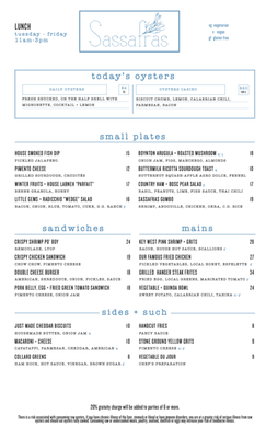 Menu photo 6 Sassafras West Palm Beach, FL Menu photo 6 Sassafras West Palm Beach, FL