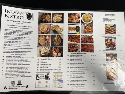 Menu photo 4 Indian Bistro St. Pete Beach, FL Menu photo 4 Indian Bistro St. Pete Beach, FL