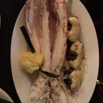 Kirby's Steakhouse - Beef medallions with bearnaise sauce and king crab legs - Steakhouses Near Me - Southlake, Texas Kirby's Steakhouse - Beef medallions with bearnaise sauce and king crab legs - Steakhouses Near Me - Southlake, Texas