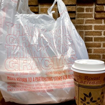 Villa Brasil Cafe - a plastic bag and a coffee cup - Bakeries Near Me - Hartford, Connecticut