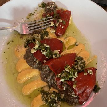 Full Belly - Jalapeño stuffed with brisket - Breakfast & Brunch Near Me - Olmos Park, Texas Full Belly - Jalapeño stuffed with brisket - Breakfast & Brunch Near Me - Olmos Park, Texas