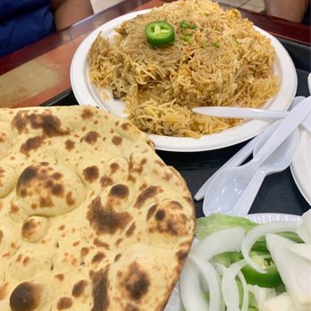 Shalimar Restaurant - Naan GOAT BIRYANI - Indian Near Me - Iselin, New Jersey