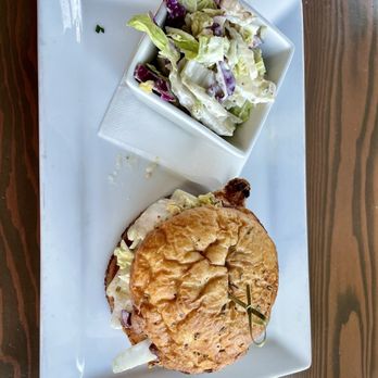 The Hammond Kitchen + Craft Bar - Fried chicken sandwich with house slaw - Tapas/Small Plates Near Me - Camas, Washington The Hammond Kitchen + Craft Bar - Fried chicken sandwich with house slaw - Tapas/Small Plates Near Me - Camas, Washington