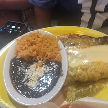 Señor Chile - Beef enchiladas with black beans and yellow rice. - Mexican Near Me - Edgewater, Maryland Señor Chile - Beef enchiladas with black beans and yellow rice. - Mexican Near Me - Edgewater, Maryland