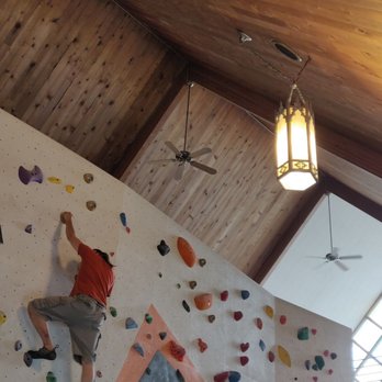 Hoosier Heights - Bloomington - Chandeliers being held back with quickdraws ‍ - Rock Climbing Near Me - Bloomington, Indiana