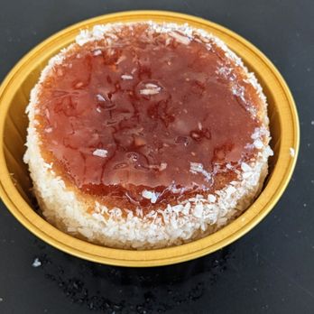 Iyengar Bakehouse - Iyengar bakery honey cake, a moist eggless vanilla cake top with a tart jam and coated with dessicated coconut. - Bakeries Near Me - San Mateo, California Iyengar Bakehouse - Iyengar bakery honey cake, a moist eggless vanilla cake top with a tart jam and coated with dessicated coconut. - Bakeries Near Me - San Mateo, California