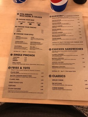Menu photo 8 PINCHO Miami, FL Menu photo 8 PINCHO Miami, FL