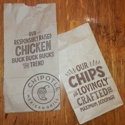 I had chips... how do you "craft" chips? Also not sure about the chicken slogan...