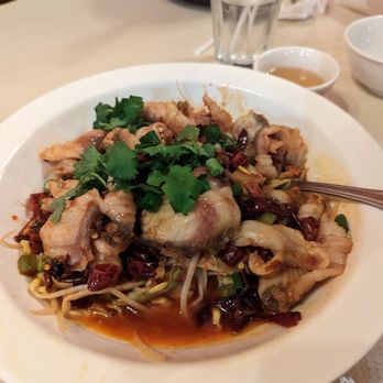 Sichuan House - Crispy grass fish. This was not crispy but very cartilaginous even though it's fish. - Szechuan Near Me - Johns Creek, Georgia