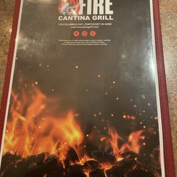 Fire Cantina Grill - Back of the menu - Burgers Near Me - Pawtucket, Rhode Island Fire Cantina Grill - Back of the menu - Burgers Near Me - Pawtucket, Rhode Island