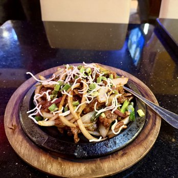 Folsom Palace - Mongolian Beef in Iron Plate - Asian Fusion Near Me - Citrus Heights, California Folsom Palace - Mongolian Beef in Iron Plate - Asian Fusion Near Me - Citrus Heights, California