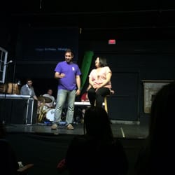 Firehouse Theater - They have my sista up there for her birthday celebration.