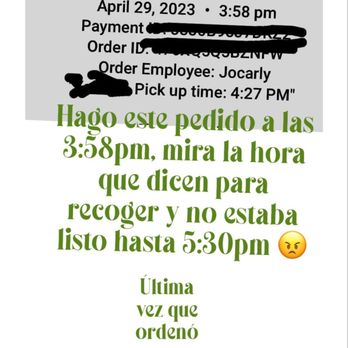Master Pizza Tropical - Lo ordene a las 3:58, dice recoger a las 4:27 NO estaba listo hasta las 5:30 - Pizza Near Me - Lawrence, Massachusetts Master Pizza Tropical - Lo ordene a las 3:58, dice recoger a las 4:27 NO estaba listo hasta las 5:30 - Pizza Near Me - Lawrence, Massachusetts