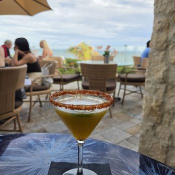 Geoffrey's Malibu - spicy mango margarita - Seafood Near Me - Malibu, California