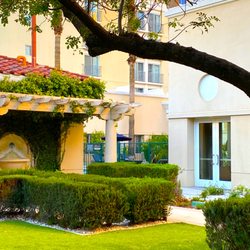 Beautiful landscaping, perfectly maintained. This is the late fall. It is magical in spring.
