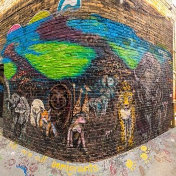 Black Cat Alley - Mural - Public Art Near Me - Milwaukee, Wisconsin