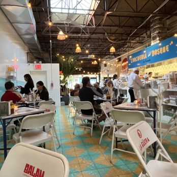 Tacombi - Seating area - Tacos Near Me - Forest Hills, New York