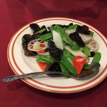 Tian Fu - Chinese yam with black fungus and lotus root - Chinese Near Me - Seattle, Washington Tian Fu - Chinese yam with black fungus and lotus root - Chinese Near Me - Seattle, Washington