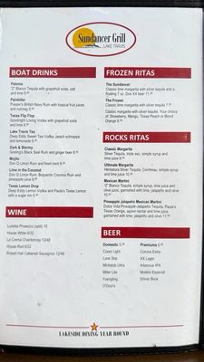 Menu photo 3 Sundancer Grill Lakeway, TX Menu photo 3 Sundancer Grill Lakeway, TX