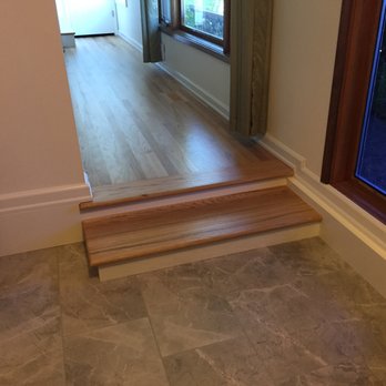 Modern Flooring Services - Entry with new step up and modern curbing - Flooring Near Me - Mukilteo, Washington Modern Flooring Services - Entry with new step up and modern curbing - Flooring Near Me - Mukilteo, Washington