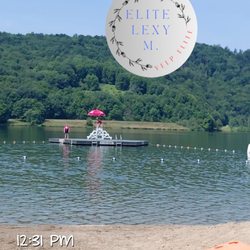 Allegany State Park - Quaker lake has a sandy bottom and life guarded swimming out to 11ft deep.