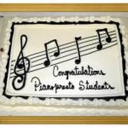 Cake for a student recital