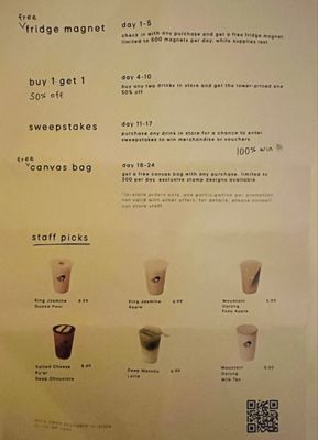 Menu photo 6 HeyTea TeaBar New York, NY Menu photo 6 HeyTea TeaBar New York, NY