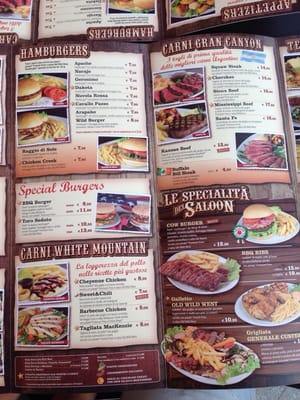 Menu photo 2 Old Wild West Lido di Ostia (RM), RM
