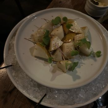 Rich Table - P Shinko pear - New American Near Me - San Francisco, California Rich Table - P Shinko pear - New American Near Me - San Francisco, California