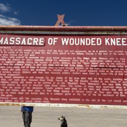 Wounded Knee Visitor Center - The story continued