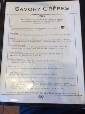 Menu photo 7 Midtown Creperie & Cafe Stockton, CA